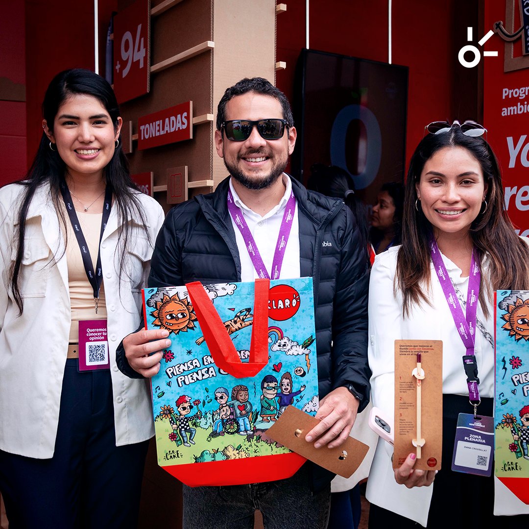 ¡Claro presente en la #CumbrePerúSostenible 2024! 🌍✨ Durante los días del evento, los asistentes vienen conociendo las acciones de la empresa en sostenibilidad y las iniciativas que hacen la diferencia en la protección del medio ambiente. #HazloRealidad