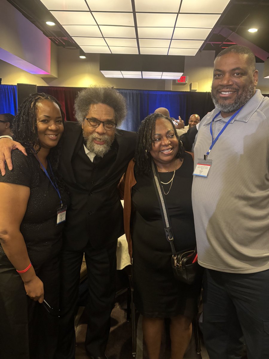 Cwilli431's tweet photo. @BreakingBrown U. S. Presidential candidate @CornelWest #ADOSSummit2024 https://t.co/0r913aXsQQ