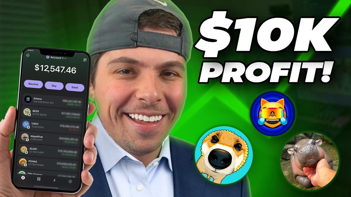 I made $10,000+ trading memecoins over the past 10 days 🤯

in this video I went through the trades I made, and some advice as to how YOU can level up as a trader

you can check it out here: youtube.com/watch?v=twWlUI…