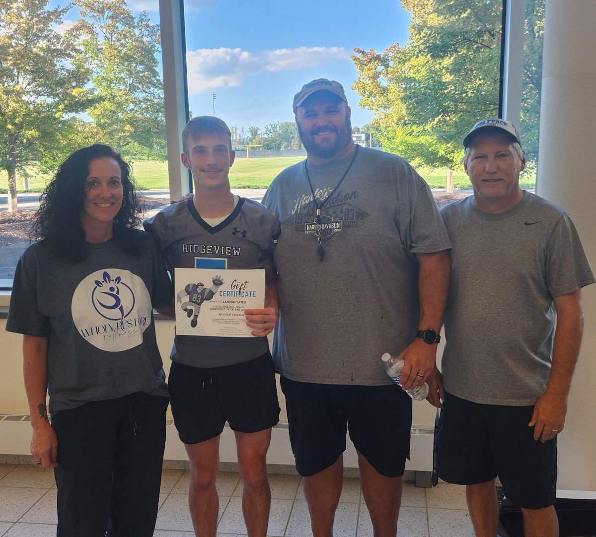 Our most recent Contributors of the Week: Noah Rasnick, Austin Rose, and Landon Yates. Thanks to Ethan and Patti for supporting these young men and the rest of the team!