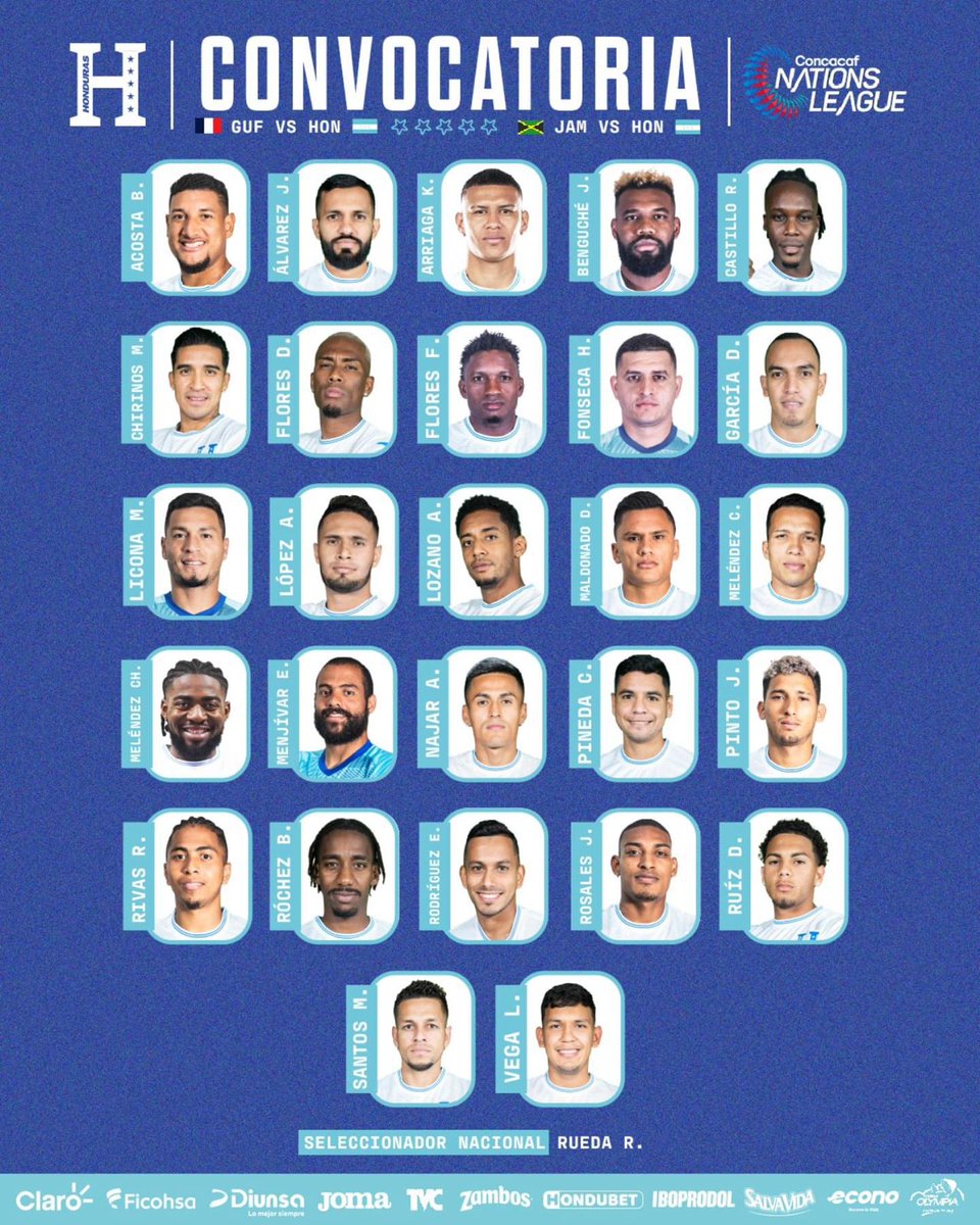 Julian Martinez uno de los mejores centrales zurdo con gran proyección no esta, y llevan 4 defensas de Motagua, que cuando juegan son un cúmulo de errores no se entiende pero bueno, el futbol y los negocios son así.