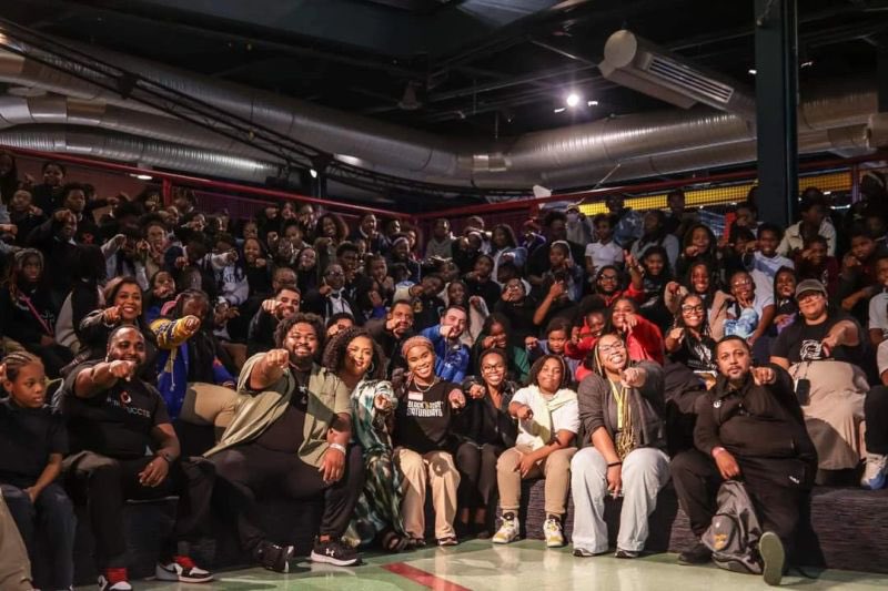 dugsong's tweet image. And @BlckTchSaturdys Digital Empowerment Summit is on fire! 🔥 #Michigan is really building a startup community of founders for founders, and founders for community. Join us! speakerdeck.com/dugsong/impact…