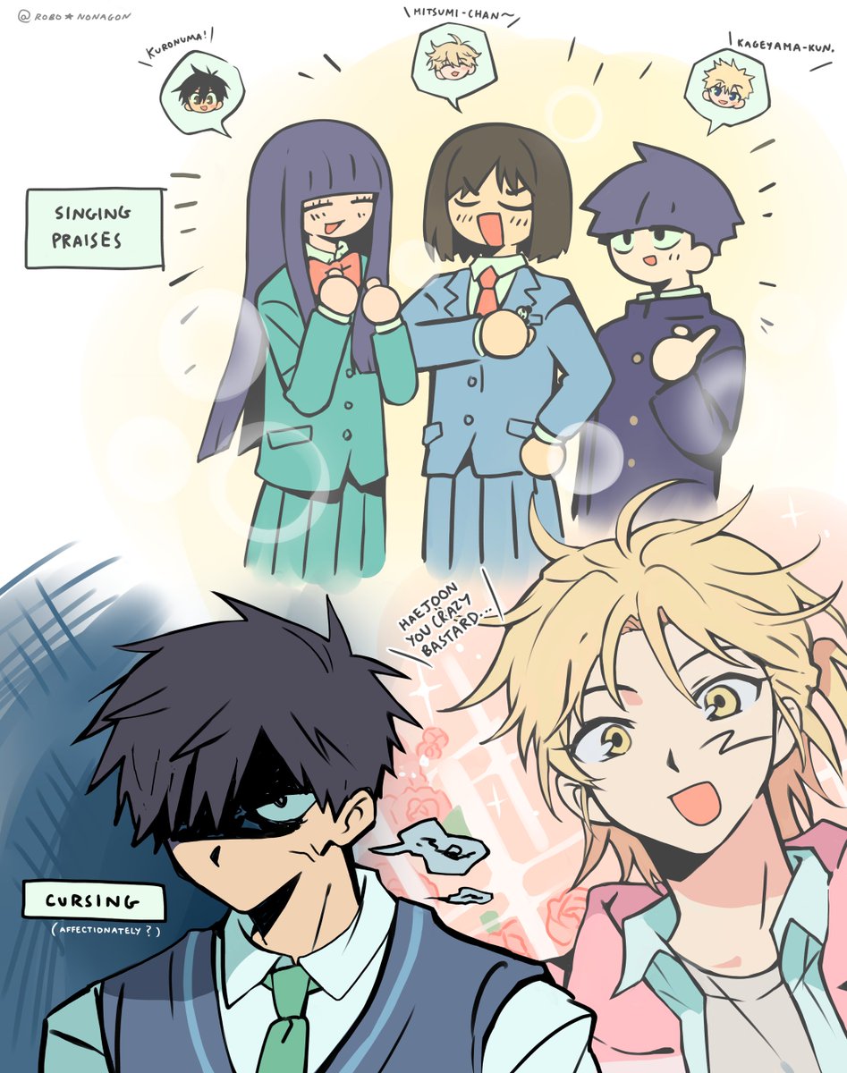 robo_nonagon's tweet image. my personal addition to the pure mc crosstrio 👻