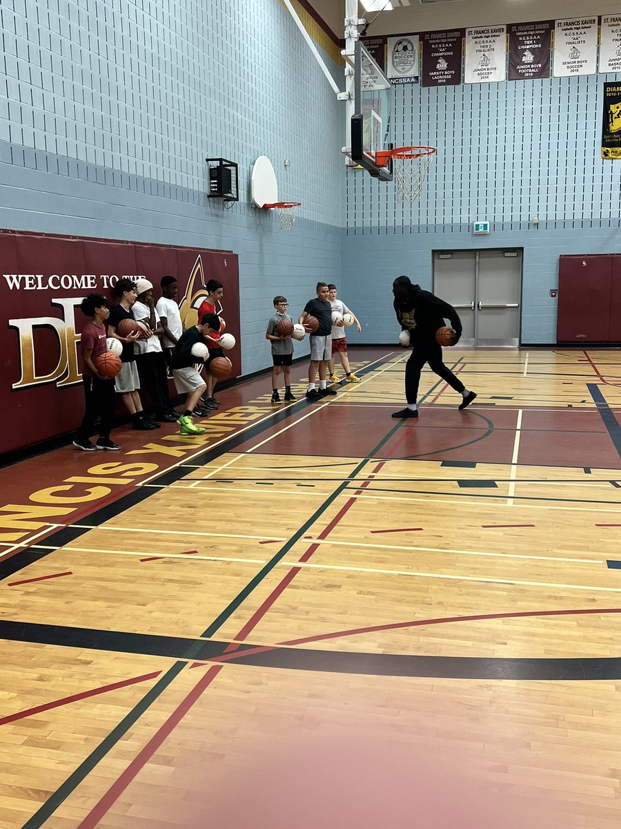 Excited to announce a new community partnership with Coach Manock (Prezzy Hoops) <a href="/prezdential/">Prezdential</a>!  Students will develop leadership skills, conflict resolution strategy’s and financial literacy via the b-ball court.  <a href="/SPower16/">SPower</a> <a href="/StFXOCSB/">St. Francis Xavier High School</a> <a href="/PrinceEhoro/">Prince Ehoro</a> #ocsb #BeCommunity.