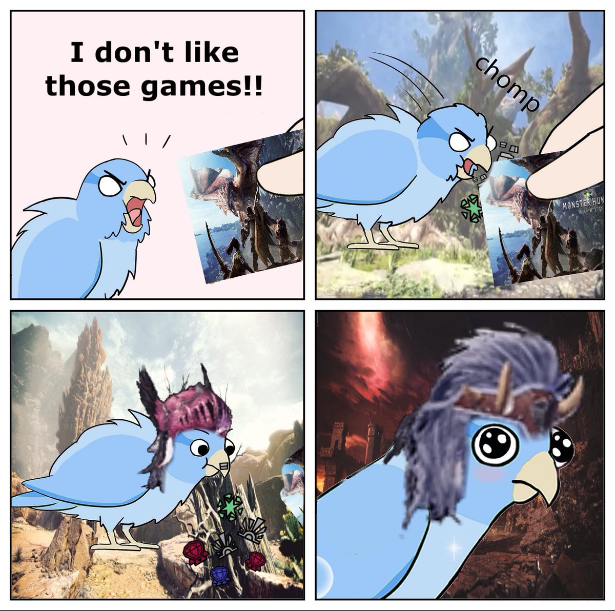 This is how a lot of people got into monster hunter