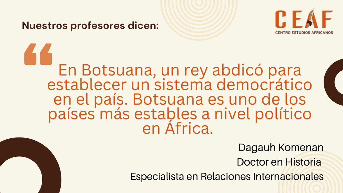 CEAF: Centro Estudios Africanos tweet media