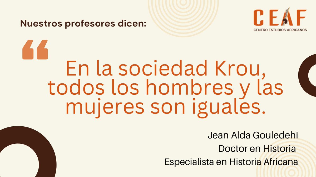 CEAF: Centro Estudios Africanos tweet media