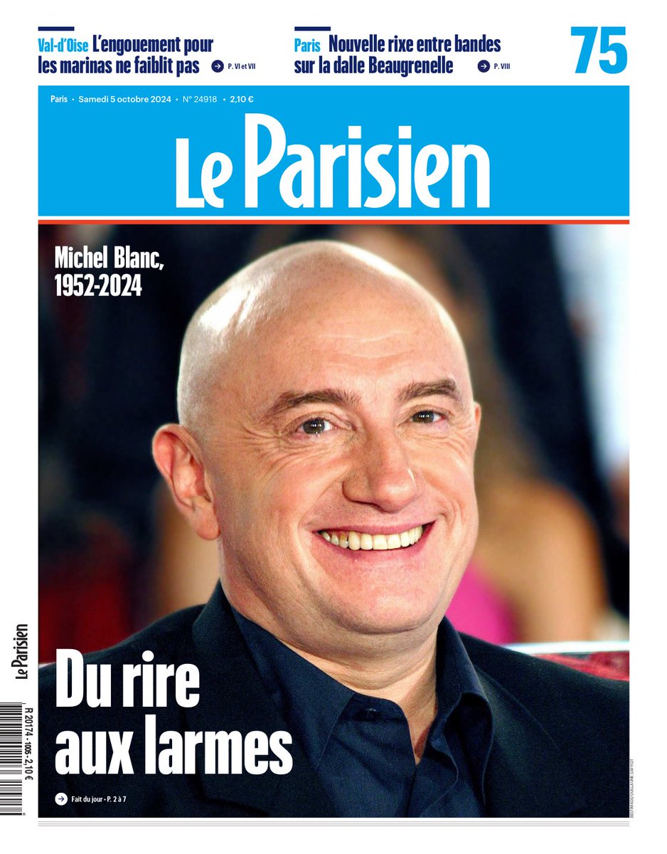 bendarag's tweet photo. La Une qu’on n’aurait jamais voulu avoir à faire… https://t.co/gFeizDruBy