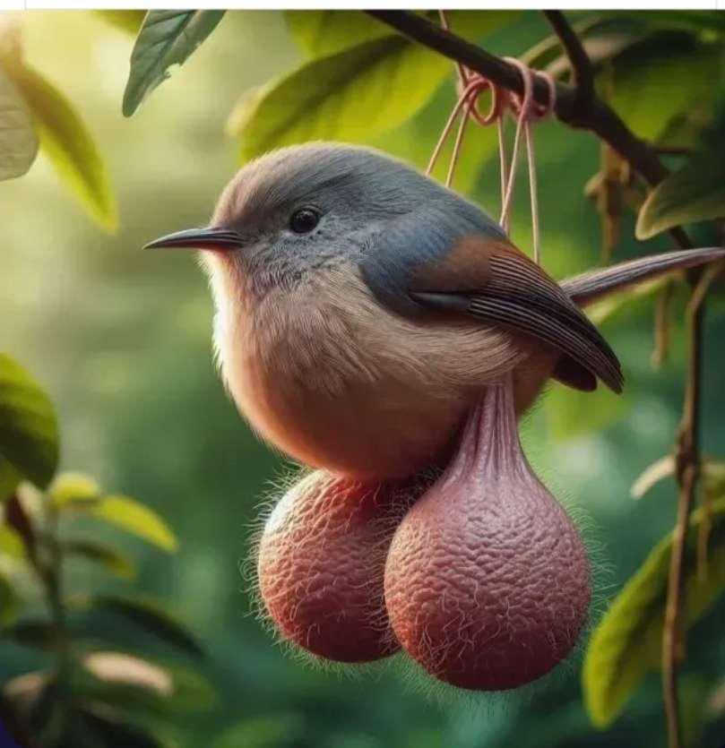 deadspaceballs's tweet photo. Tennis ball bird #ai https://t.co/g25vqcBmNx