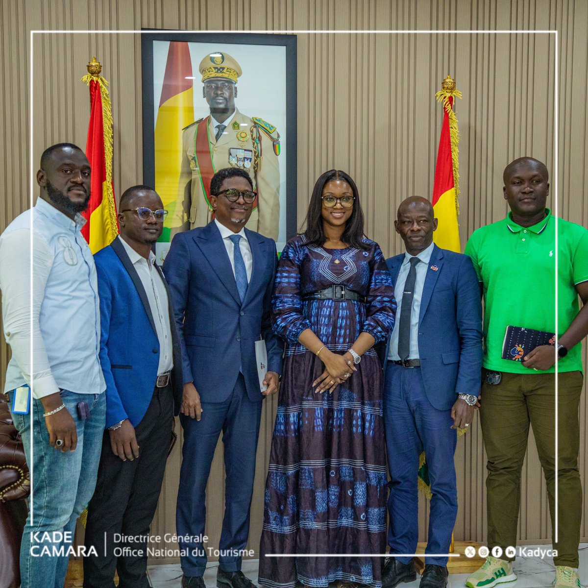 [ En Route Pour le Lancement de la Saison Touristique/ DALABA  2024 🛖🎭🪘]

Nous avons eu l'honneur d'être reçus par Monsieur Alpha Bacar Barry, ministre de l'Enseignement Supérieur, de la Recherche Scientifique et de l'Innovation, dans le cadre des préparatifs de la prochaine