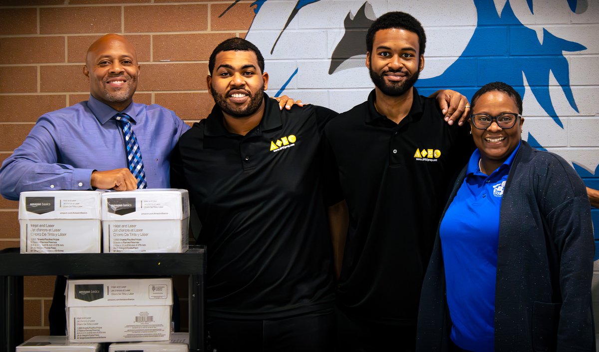 "Big thanks to APEC for their generous donation of paper, paper towels, fruits, and vegetables and their many years of outstanding service to Fulton County Schools. Your continued support helps our students thrive! #CommunityPartners #RelationshipsMatter