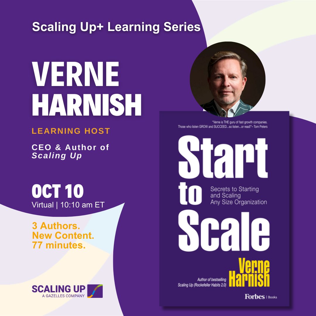 Verne Harnish tweet media