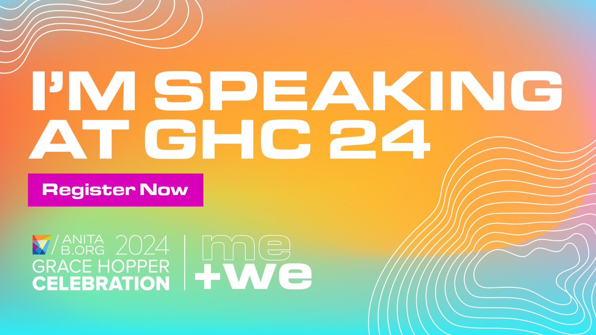 This is next week! I will be speaking at #GraceHopperCelebration Friday, 10/11 on the topic of consuming #openSource software securely! I hope to see you there &amp; let me know if you are attending! #ghc24 <a href="/AnitaB_org/">AnitaB.org</a> #security #IamIntel