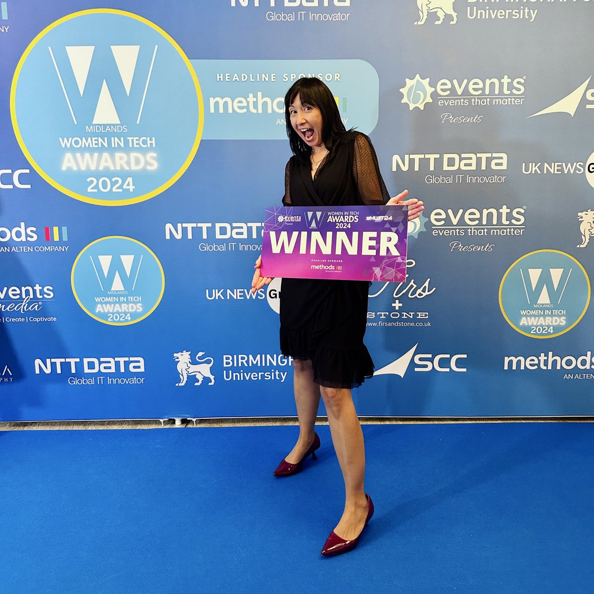 BOMlab's tweet photo. Congratulations Karen, weβre so proud! π₯@WITAwards #MWIT24 https://t.co/9yRST4J1lf