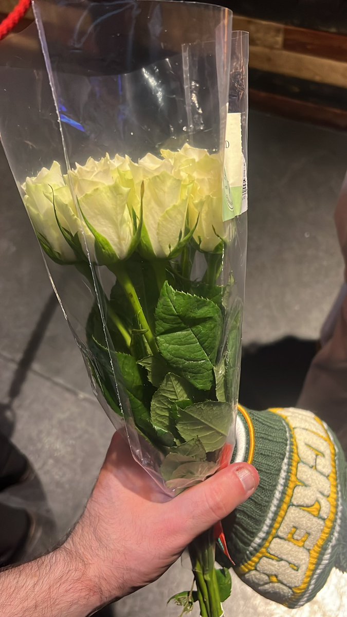 As if it wasn’t enough that some of my students from <a href="/PassmoresAc/">Passmores Academy</a> came to see me perform in a show, one of them was adorable enough to wait at Stage Door to hand me these. 

#FamilyComesInManyForms
<a href="/vicgoddard/">Vic Goddard</a>