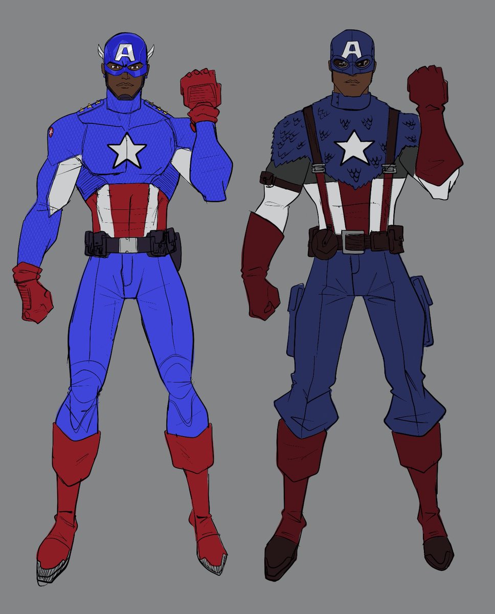 Captain America: Lost Hero sketches