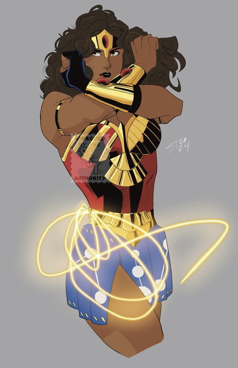 In love with the Wonder Woman design <a href="/YLWastronaut/">Yellow Astronaut (COMMS CLOSED)</a> (rip) and I created