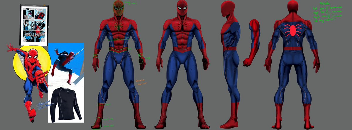 My next Spider-Man suit is gonna be FIRE