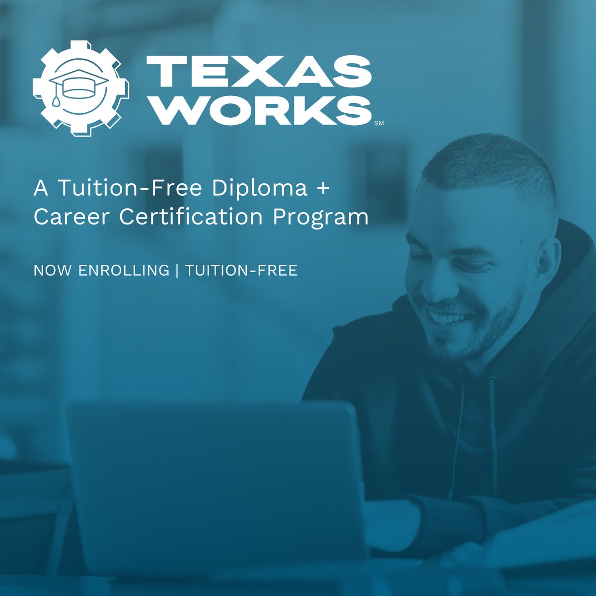 ResponsiveEd's tweet image. We're excited to share about TexasWorks, our tuition-free program for adults to earn a diploma, career certification, and even college credits—all at once! 🎓💼 Discover how TexasWorks can help you earn a diploma and launch a career: shorturl.at/KYpsm. #AdultEd #CareerReady