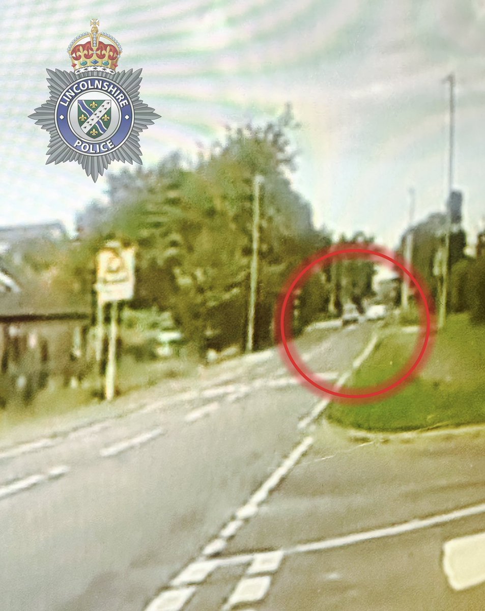 LincsPoliceOps's tweet photo. #RPU Stopped this dark vehicle, overtaking the white vehicle, on a pedestrian crossing on a 30mph road. Vehicle was travelling at 52mph. Driver reported to court and is still within their 2 year probationary period on their driving licence.
#NervousWait
#CORBYGLEN
#Fatal5 https://t.co/3dKecq2lJk