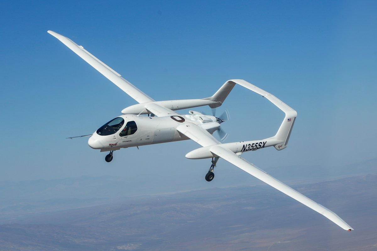 Old School is in the skies again! Scaled Composites is returning this Medium-Altitude Long-Endurance aircraft to its role as a developmental testbed. 

Learn more at scaled.com/2024/10/04/old…  

#flighttest #reflight #testbed #flying #experimentalaircraft #OldSchool #firebird
