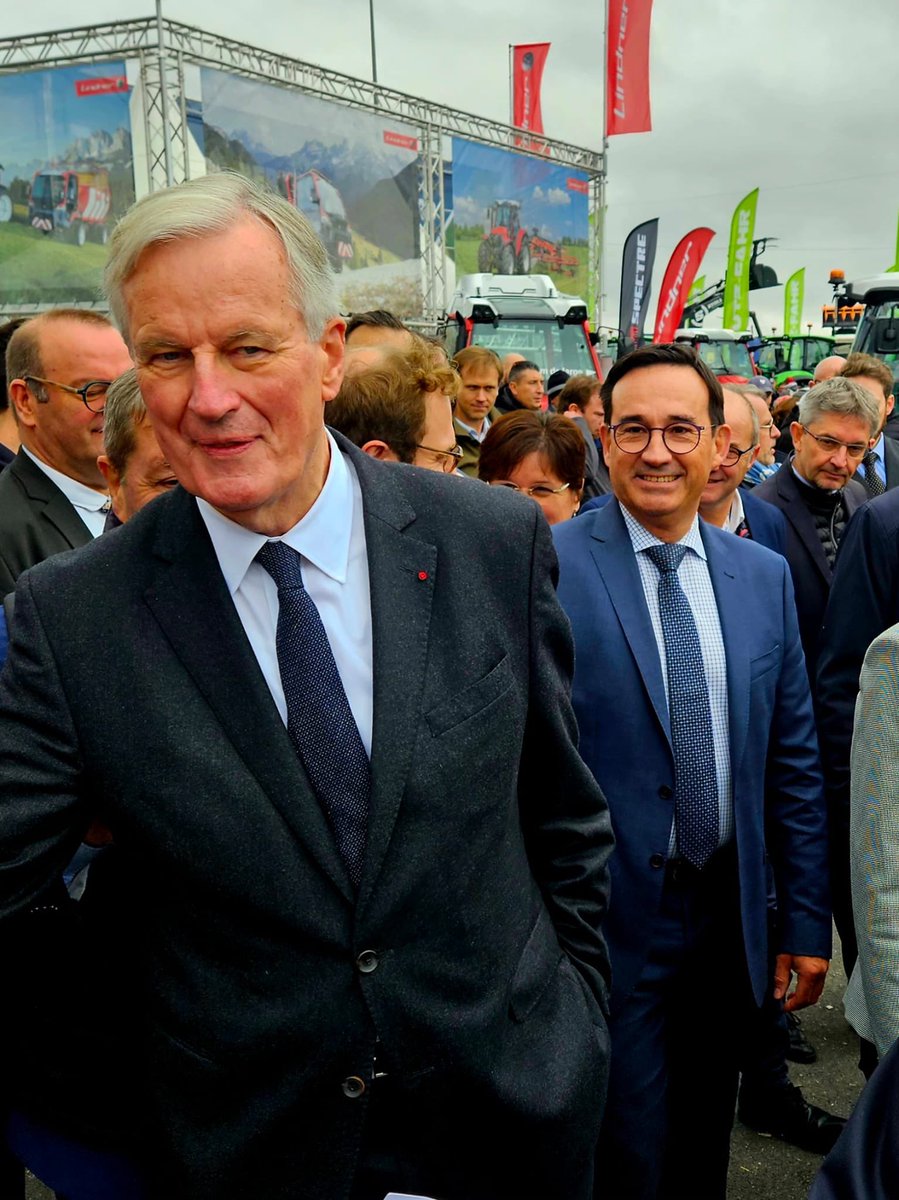 🎬 Clap de fin pour le <a href="/SommetElevage/">SOMMET DE L’ÉLEVAGE</a> avec la visite d'un premier Ministre <a href="/MichelBarnier/">Michel Barnier</a> apaisant et volontaire vis à vis de nos éleveurs qu'il connaît si bien. 🐮🐑

#sommetdelelevage #Agriculteurs #Eleveurs