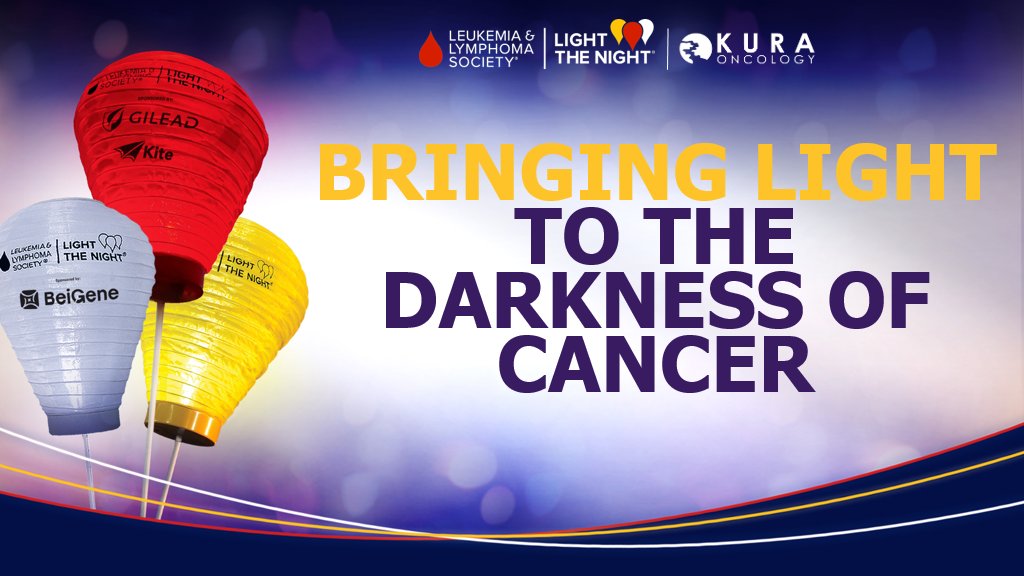 kuraoncology's tweet image. #TeamKura is proud to join @LLSusa for our 4th #LightTheNight! Together, we're bringing light to the darkness of cancer by supporting research and giving hope to those battling blood cancers. Find a walk near you: lightthenight.org/search-events #LLSUSA