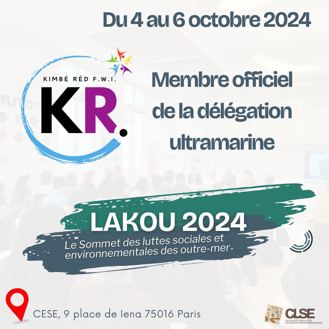 KR_Fwi's tweet photo. Nous serons présent jusqu’au 6 octobre au Sommet Lakou 2024 ✨@Collectif_LSE https://t.co/HoGLyWsoKG