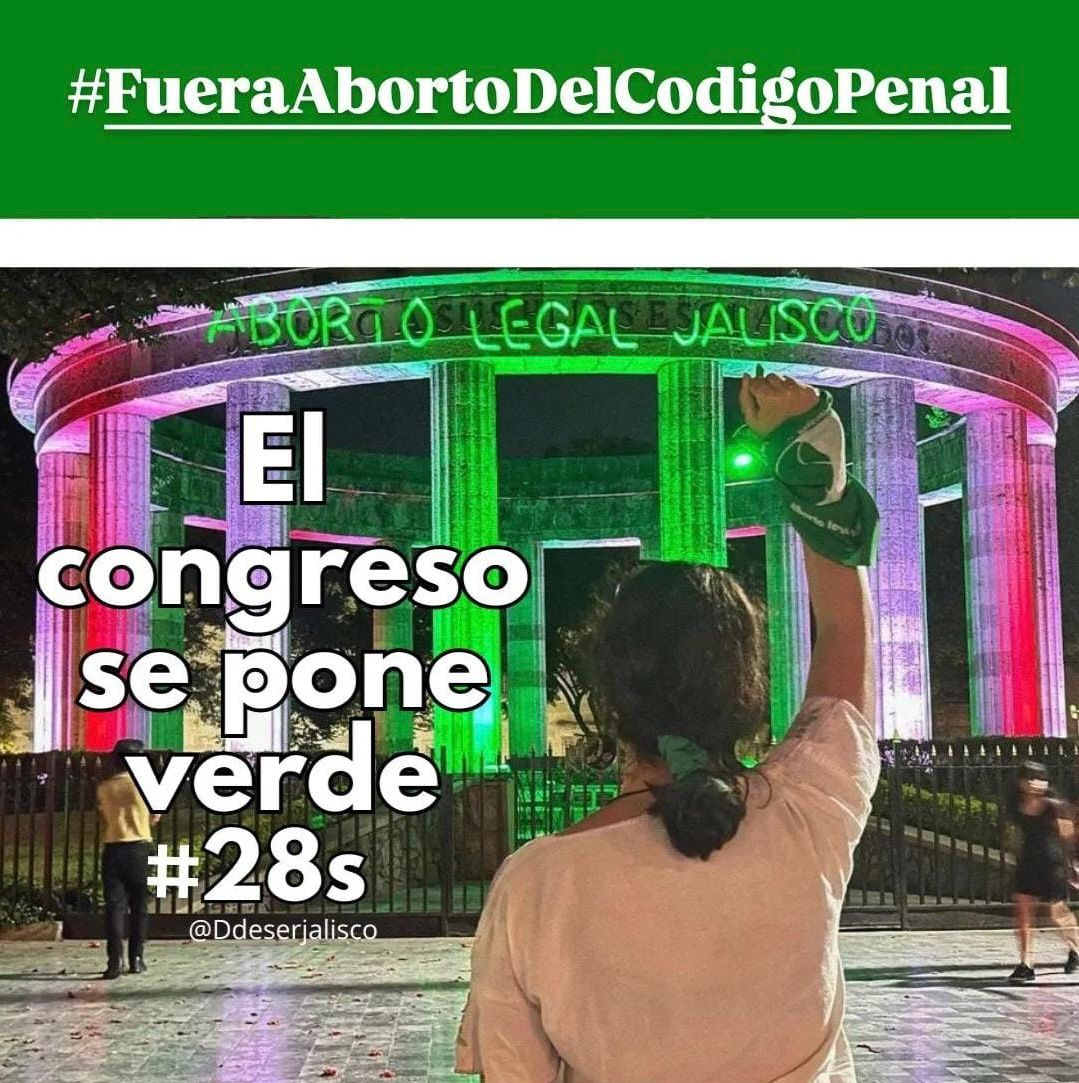 Yolotl3's tweet photo. #Jalisco cuenta con 7 unidades disponibles para todo el estado que puedan proveer la atención a servicios de interrupción del embarazo de conformidad con lo establecido en dicho programa ¡Estamos a un paso!
@LaloRonR
@MariaPadillaRom
@angigomezponce
@PrisFrancoB
@MonicaMgn https://t.co/m8STrWgLy0