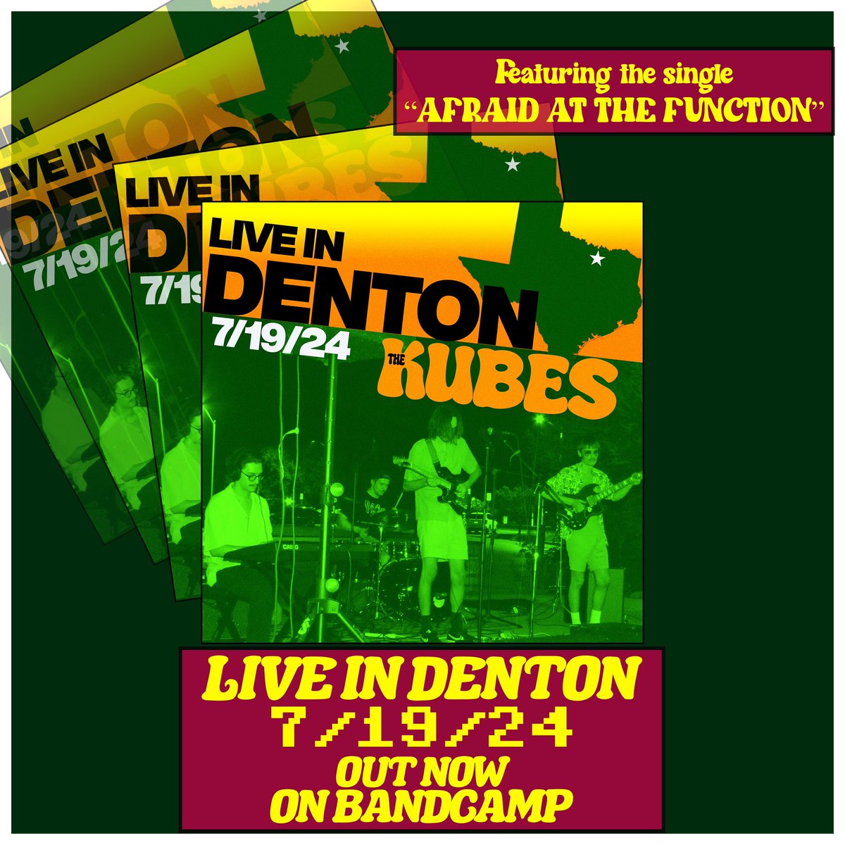 ‘LIVE IN DENTON: 7/19/24’
OUT NOW
Exclusively on Bandcamp 💿

kubestx.bandcamp.com/album/live-in-…