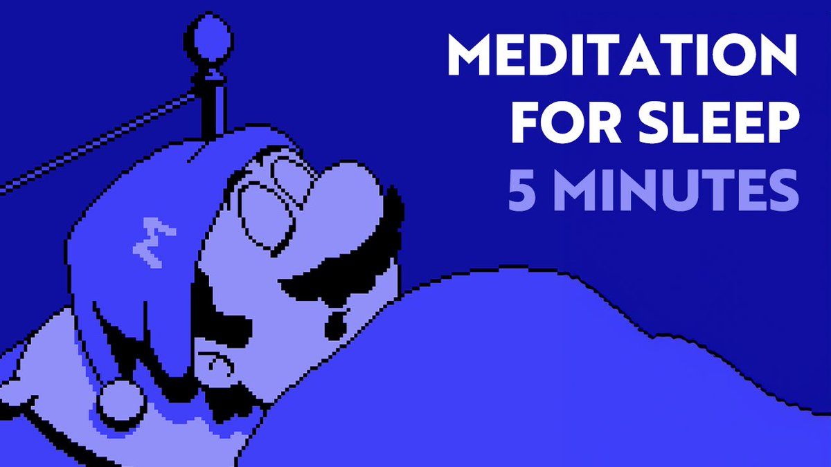 This week’s meditation is a #SuperMario  inspired sleep story! ☺️

youtu.be/xINvH3qTGwg