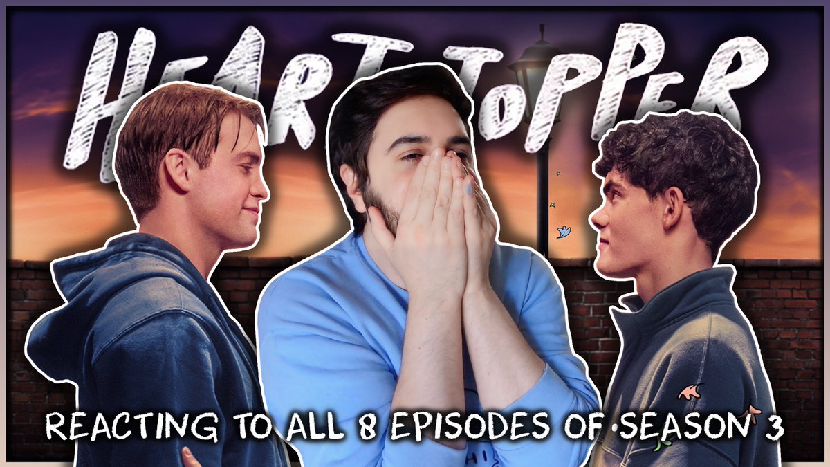 My reaction to all 8 episodes of season 3 of #Heartstopper is now on YouTube! 💞

youtube.com/watch?v=wXseE2…