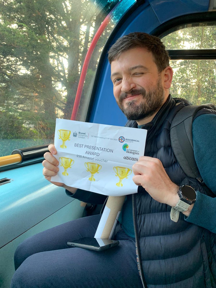 Sylvain Audibert (@audibertsylvain) on Twitter photo I'm delighted to have received the award for best presentation at the 10th NECO. It was a fantastic experience with exceptional people. <a href="/CenGEM_Brunel/">CenGEM</a> <a href="/EviSoutoglou/">Evi Soutoglou</a> <a href="/Diana_Rubio_/">Diana Rubio</a> I'm delighted to have received the award for best presentation at the 10th NECO. It was a fantastic experience with exceptional people. <a href="/CenGEM_Brunel/">CenGEM</a> <a href="/EviSoutoglou/">Evi Soutoglou</a> <a href="/Diana_Rubio_/">Diana Rubio</a>