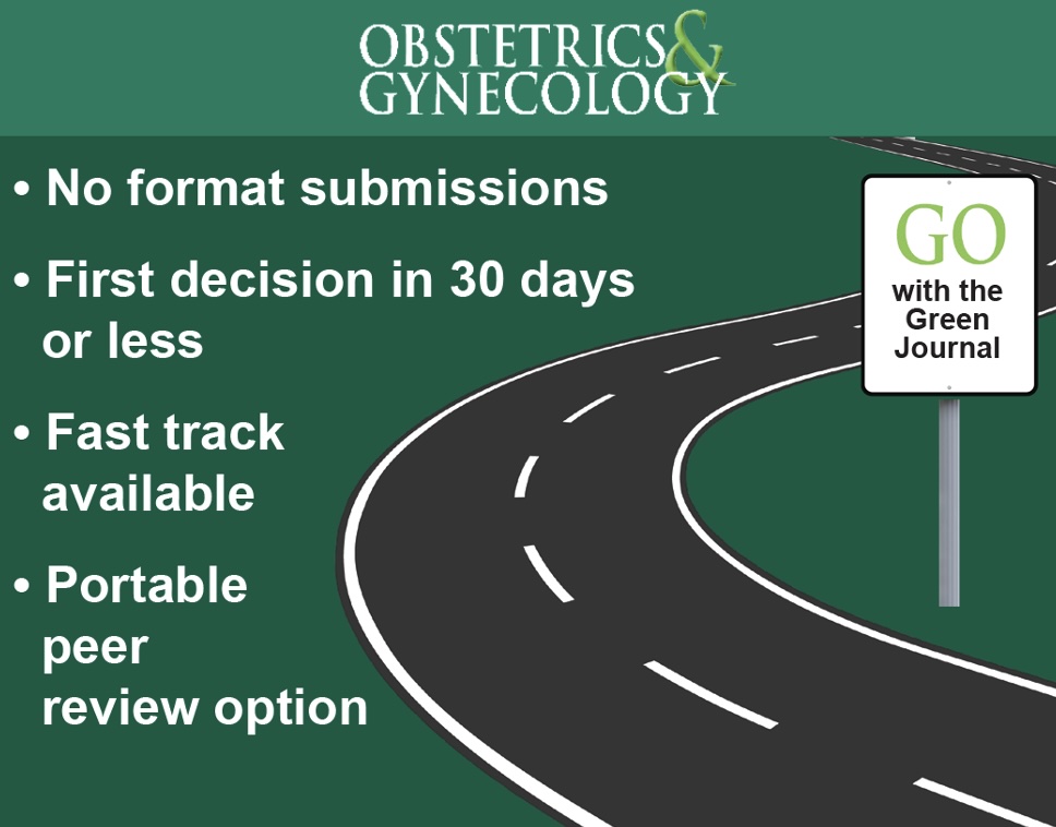 The Green Journal (@greenjrnl) on Twitter photo Presenting your work at the #SMFM25 Pregnancy Meeting? Congratulations! Submit your manuscript to the Green Journal before the meeting. Fast review and guaranteed embargo hold! Presenting your work at the #SMFM25 Pregnancy Meeting? Congratulations! Submit your manuscript to the Green Journal before the meeting. Fast review and guaranteed embargo hold!