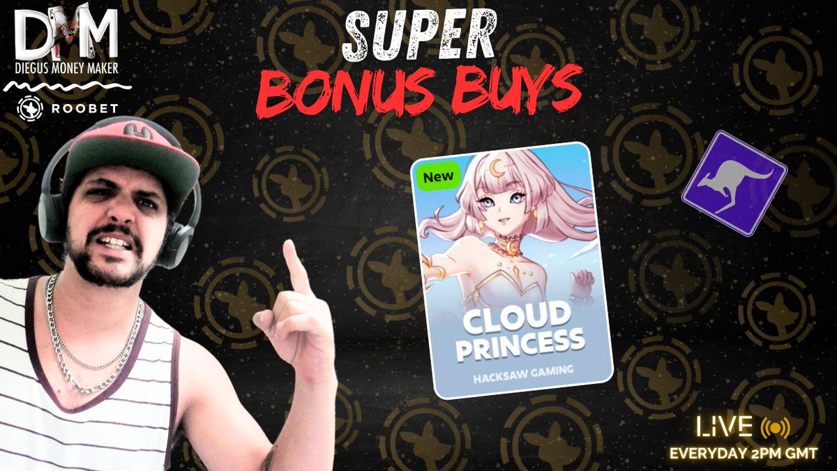 diegus2222's tweet photo. 5 Super Bonus on Cloud Princess 🌸 BIG POTENTIAL!!! 

👉 https://t.co/C9bkEy3kX5 👈

🏆2 prizes of $25 USD hidden on video!!!🏆

🍀Good luck everyone!!! 

#Roobet #DMM #YouTube #CloudPrincess #SuperBonus