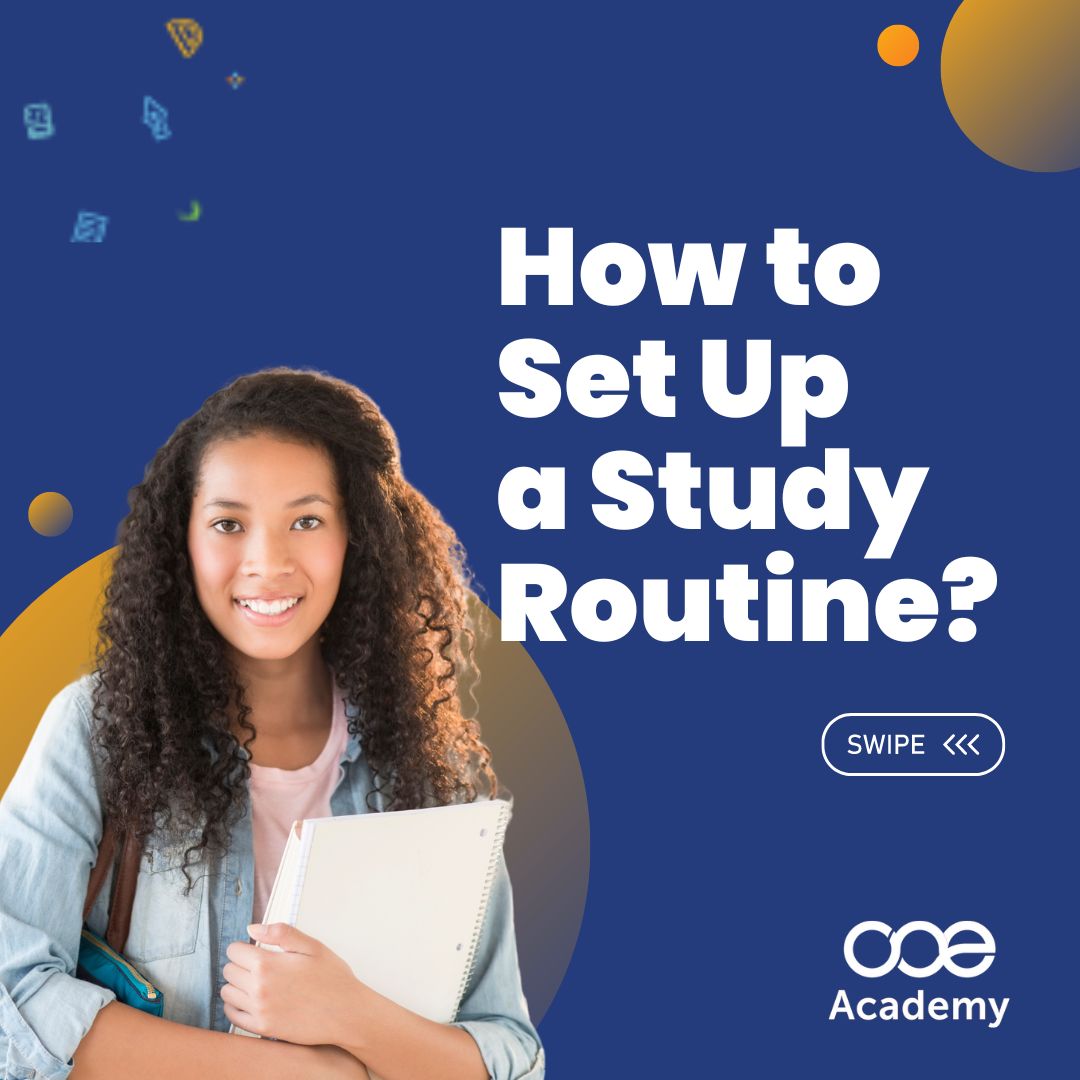 MyOneAcademy's tweet photo. Want to improve your grades? 📝 

Consistency is the key to academic success. Create a study routine that works for you and stick to it!

Here is how:
- Set a specific time each day for studying
- Be consistent and avoid distractions
- Review notes 

#studytips #tips #routine https://t.co/Bt9UyHUkSA