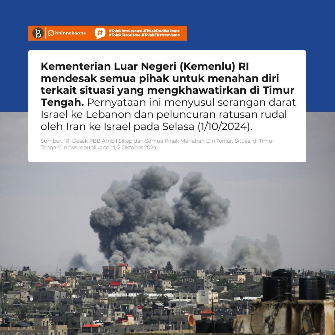 malukutoleransi's tweet image. #kemlu #tolakintoleransi #konfliktimurtengah