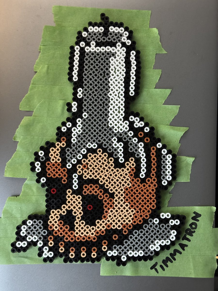 Well here is my HabboWeen Bead entry, the Skull candle, with REAL FLAME.
I spent far longer on this than I had planned.. 🤣

<a href="/HabboOrigins/">Habbo Hotel: Origins</a>  <a href="/Habbo/">Habbo</a> #HabboHotelOrigins  #Habboween