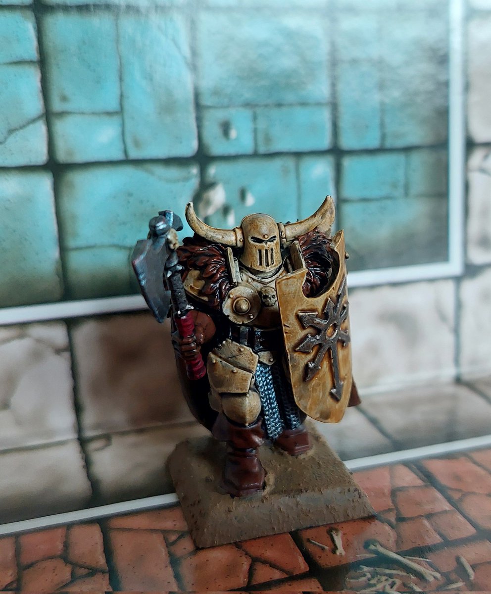 neuer Chaoskrieger für mein #HeroQuest/#NetschattenQuest