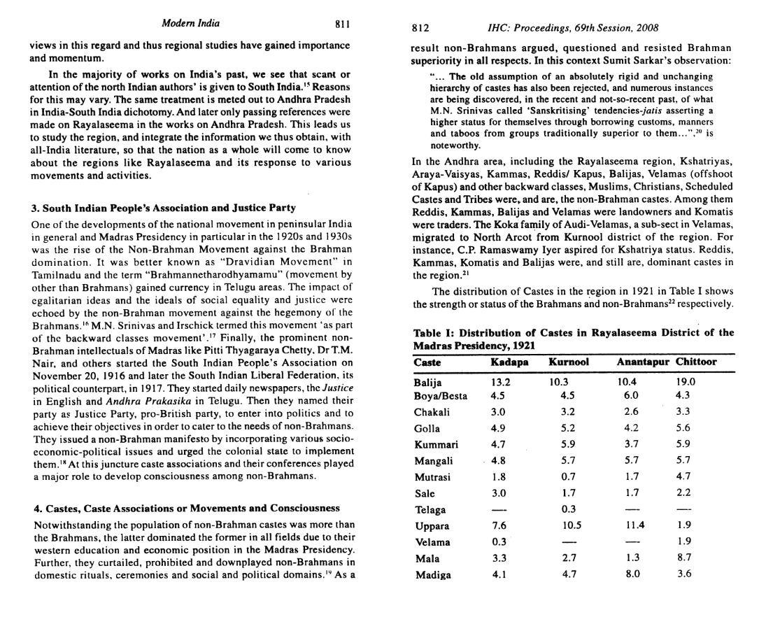 ThiranAayvidam's tweet photo. #BookReading #ReadingMaterial 

Journal Article
NON-BRAHMIN MOVEMENT IN COLONIAL RAYALASEEMA, A.D. 1916-1937
Author - G. Samba Siva Reddy
Proceedings of the Indian History Congress, Vol. 69 (2008), pp. 809-823 (15 pages)

Article Link: https://t.co/4hbPBslbkd
📷
Article in attachments- Part 1 of 2