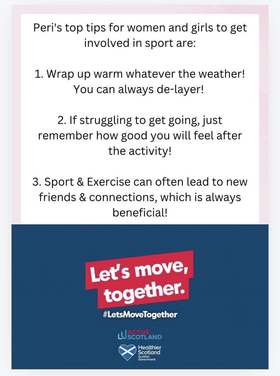 Peri Lamont, our award winning D&amp;G Bikeability Coordinator, says 

‘The most rewarding part of being involved is seeing all the pupils improving their cycling skills &amp; confidence as the bikeability weeks progress.’

Peri has also shared some of her top tips 👍

#LetsMoveTogether