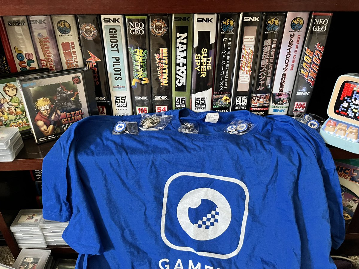 Not exactly a glamour shot lol. Like, comment, follow? Retweet. Do something and win this shirt! I will of course throw in a pin too. I’ll pick two runner ups to win a pin as well!