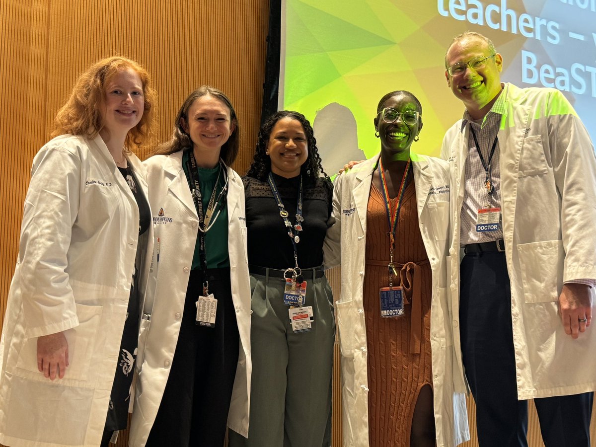 Paul O'Rourke (@orourkejr) on Twitter photo Super proud of these <a href="/JohnsHopkinsDOM/">Johns Hopkins Department of Medicine</a> #MedEd Pathway residents and alums on their AWESOME talks at the Medicine Clinical and Education Retreat!!!
What #MedEd Rock Stars!!!⭐️ Super proud of these <a href="/JohnsHopkinsDOM/">Johns Hopkins Department of Medicine</a> #MedEd Pathway residents and alums on their AWESOME talks at the Medicine Clinical and Education Retreat!!!
What #MedEd Rock Stars!!!⭐️