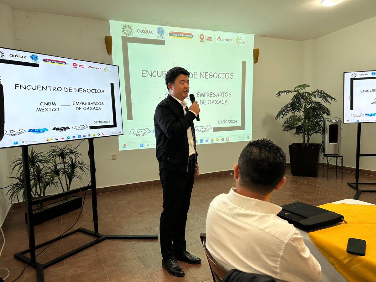 De cara a las mega obras del corredor Interoceánico del Istmo de Tehuantepec, que habrán de ponerse en marcha próximamente, empresarios de #Oaxaca y #China estrecharon lazos de cooperación y negocios.
disruptivomx.com.mx/2024/10/04/chi…