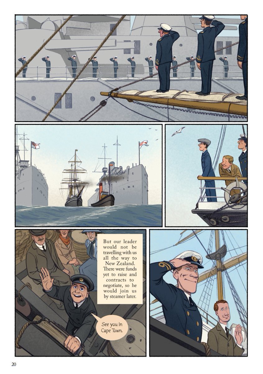 Sometimes you just want to get on a boat and sail away from it all... We've got a tale of what happens when you pay £1,000 (in 1910) to do so! 

Adventure awaits on what will eventually become known as The Worst Journey in the World, this OCTOBER 8th! 🐧