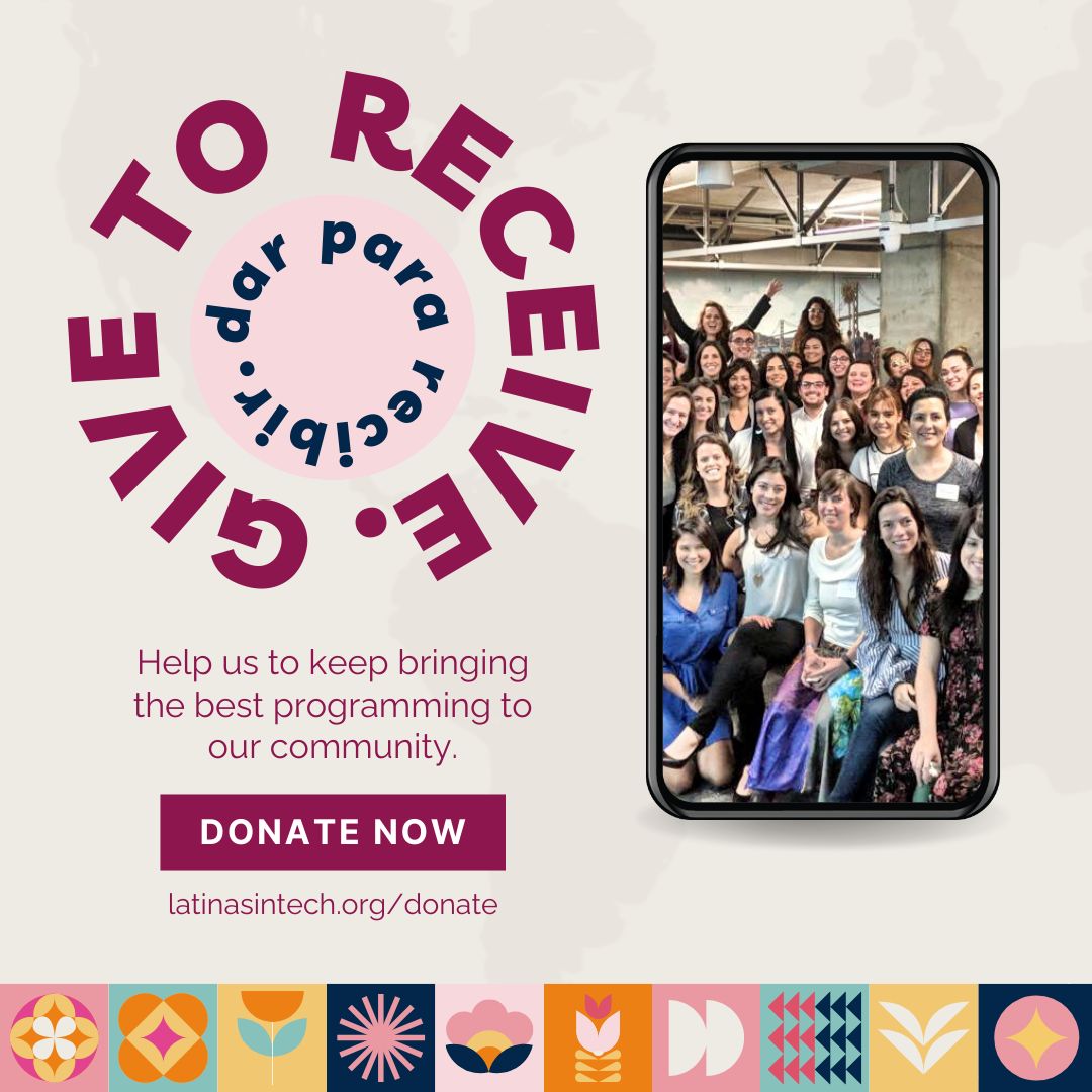 latinas_tech's tweet photo. 🌟 Why Your Support Matters 🌟 Your support helps us provide the skills, resources, and networks needed to break through these barriers and create lasting change.

💻 How to Donate: Online, LIT Shop, Company Matching:

Thank you for being a catalyst for change! 🙌 #SupportLatinas https://t.co/7yAqwxjpyd
