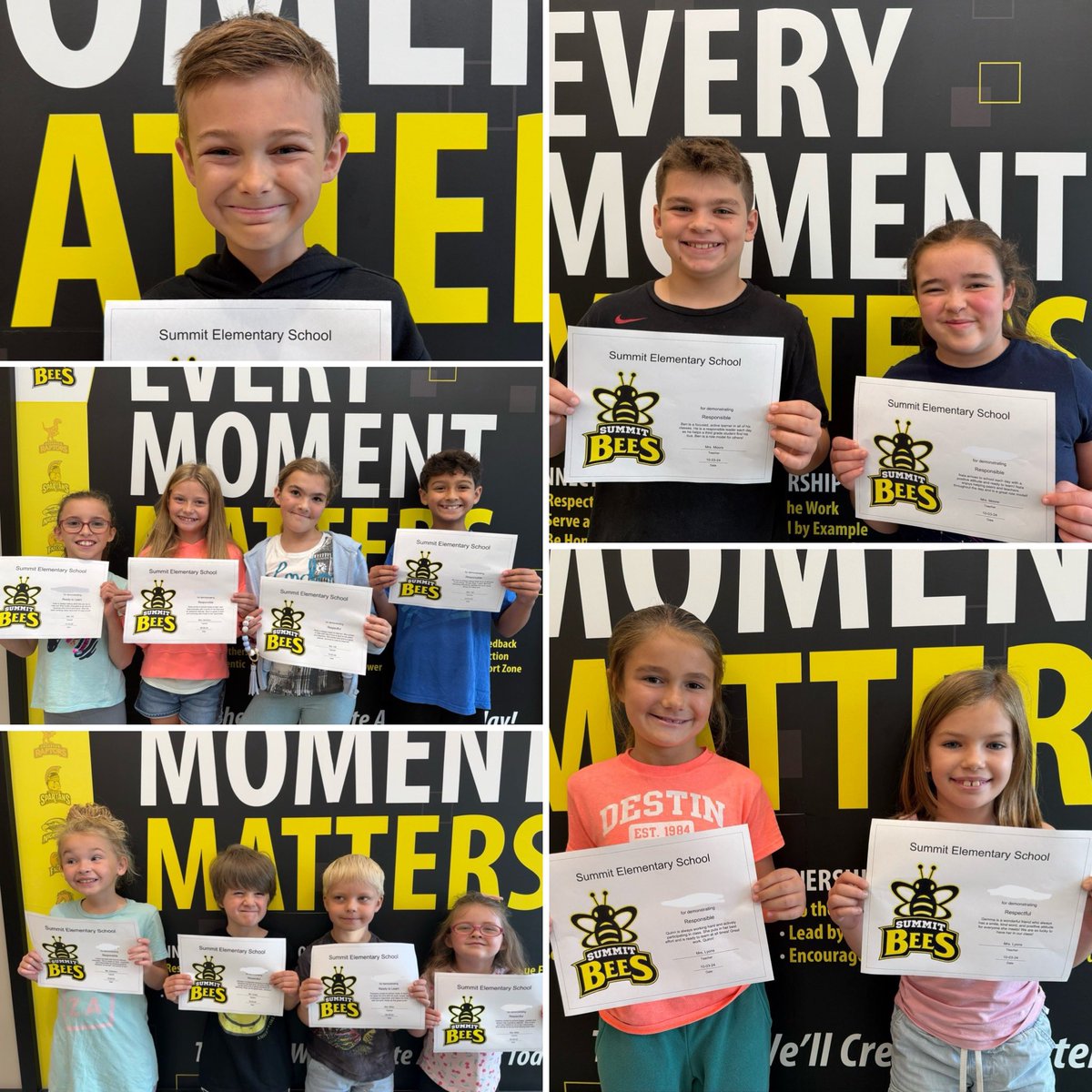 Be ready, be respectful, be responsible. These bees led the hive with great behavior this week! <a href="/FHSchools/">FHSD</a>