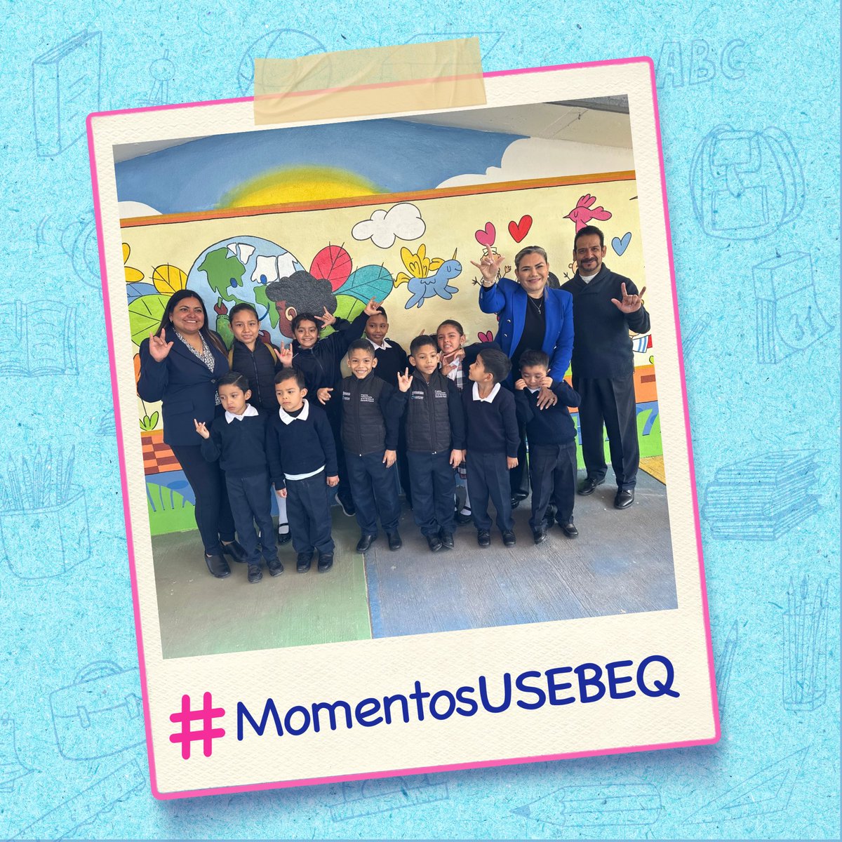 🌟En la #FamiliaUSEBEQ estamos cerca y generamos instantes contigo que inspiran el trabajo del día a día. ✅

#Contigo #CercaJuntosAdelante 📝 por una mejor educación todos los días. 📚