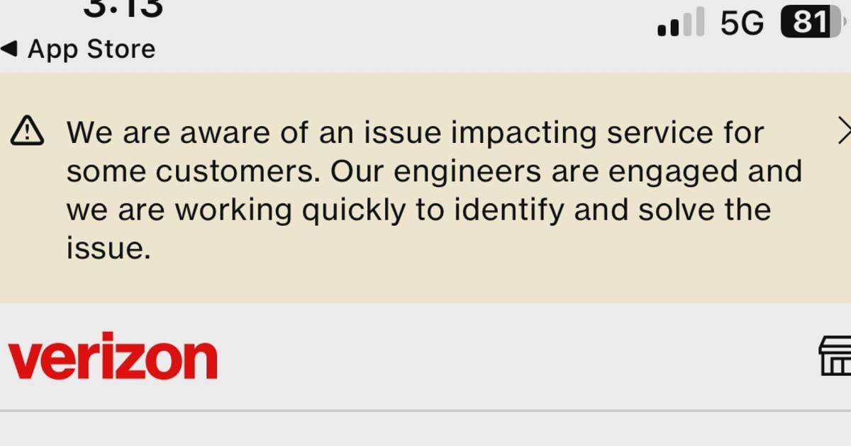 Verizonの通信障害ってマジやばいね。みんなどうしたんだろう、困ってる人が多いみたいだもん。俺もちょっと繋がりにくい時があったんだけど、電話できないと不安になったわ〜。早く直るといいな！  

#Verizon #通信障害 #スマホ最終章メディア情報