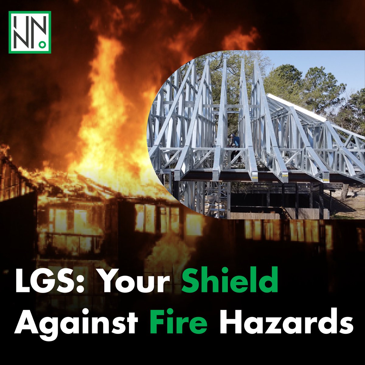 When it comes to protecting your home, #FireResistance is a must!

Our #LightGaugeSteel structures are designed to withstand extreme heat, giving you and your family added security and peace of mind.🏠

#InnoMetalStuds #SteelFramingSolutions #InnoAtNASDAQ #HomeSafety #Durability